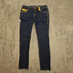 Vintage‎ Coogi jeans low rise skinny women's 7/8 Y2K denim